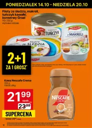 Gazetka promocyjna Delikatesy Centrum - NOWA GAZETKA Delikatesy Centrum od 14 października! 14-20.10.2024 - Gazetka - ważna od 20.10 do 20.10.2024 - strona 10 - produkty: Ser, Rum, Gra, Kawa, Tuńczyk, Graal
