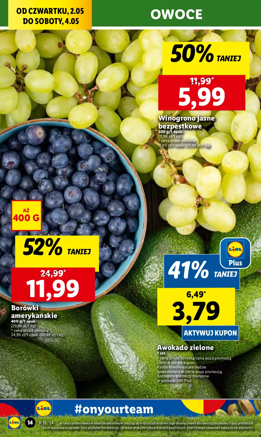 Gazetka promocyjna Lidl - GAZETKA - ważna 02.05 do 04.05.2024 - strona 16 - produkty: Olej, Owoce, Wino