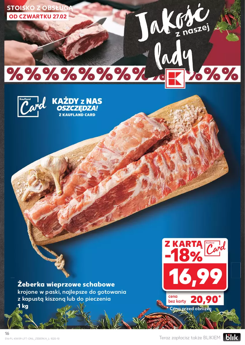 Gazetka promocyjna Kaufland - Gazetka tygodnia - ważna 27.02 do 05.03.2025 - strona 16 - produkty: Kapustą, Piec, Tera