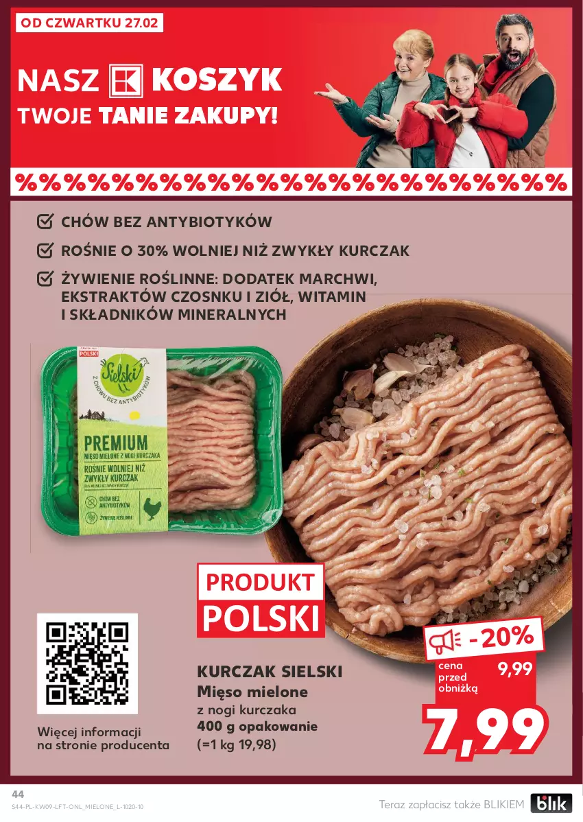 Gazetka promocyjna Kaufland - Gazetka tygodnia - ważna 27.02 do 05.03.2025 - strona 44 - produkty: Kosz, Kurczak, Mięso, Mięso mielone, Tera