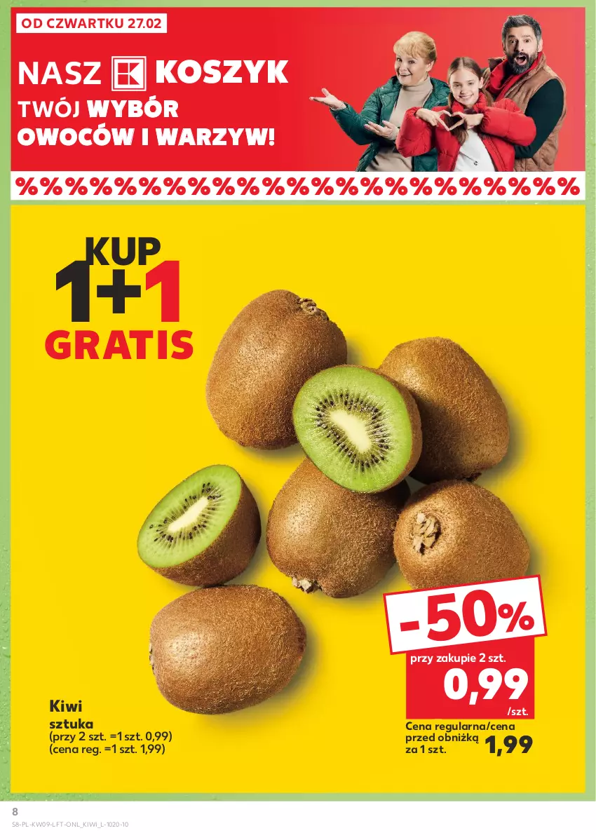 Gazetka promocyjna Kaufland - Gazetka tygodnia - ważna 27.02 do 05.03.2025 - strona 8 - produkty: Gra, Kiwi, Kosz