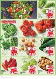 Gazetka promocyjna Kaufland - Gazetka tygodnia - Gazetka - ważna od 05.03 do 05.03.2025 - strona 10 - produkty: Cebula, Warzywa, Papryka, Rukola, Ziemniaki, Sałat, Szpic, Owoce, Seler naciowy, Pomidory, Szpinak