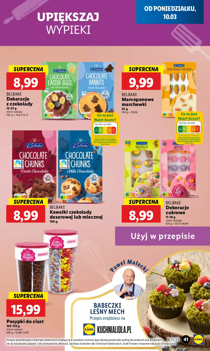 Gazetka promocyjna Lidl - GAZETKA - ważna 10.03 do 12.03.2025 - strona 47 - produkty: Babeczki, Deser, Kawa, Ser