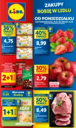 Gazetka promocyjna Lidl - GAZETKA - Gazetka - ważna od 12.03 do 12.03.2025 - strona 1 - produkty: Sok, Ser, Gra, Truskawki, Kawa, Pilos, Edam, Masło, Jabłka