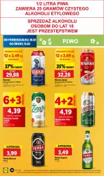 Gazetka promocyjna Lidl - GAZETKA - Gazetka - ważna od 12.03 do 12.03.2025 - strona 40 - produkty: Piwo, Por, Gra, Namysłów, Warka, Perła, Harnaś