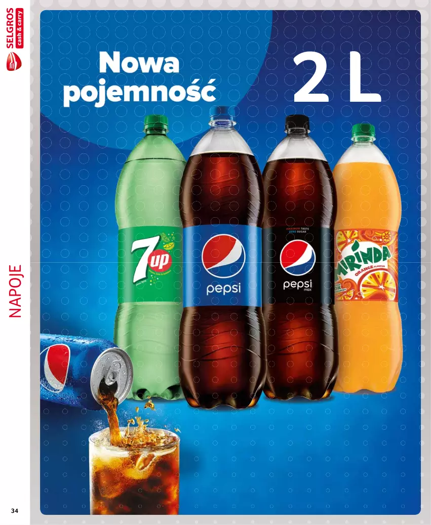 Gazetka promocyjna Selgros - Extra Oferta - ważna 01.03 do 31.03.2021 - strona 34 - produkty: Napoje