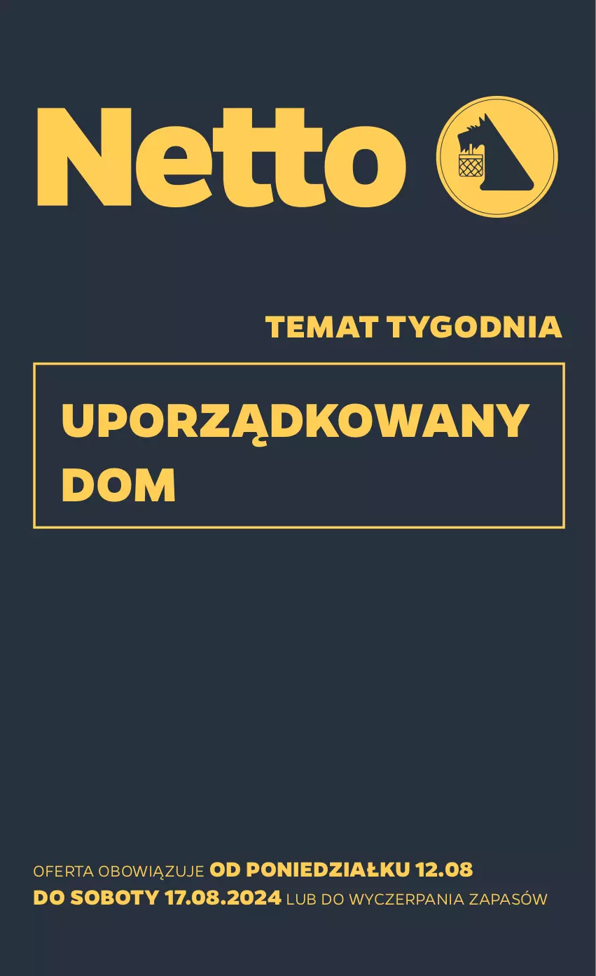 Gazetka promocyjna Netto - Od Poniedziałku Przemysłowa - ważna 12.08 do 17.08.2024 - strona 1 - produkty: Por