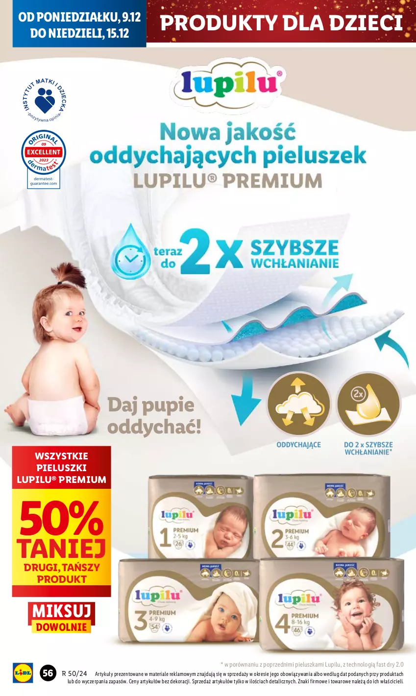 Gazetka promocyjna Lidl - GAZETKA - ważna 09.12 do 11.12.2024 - strona 62 - produkty: Dzieci, Fa, Por