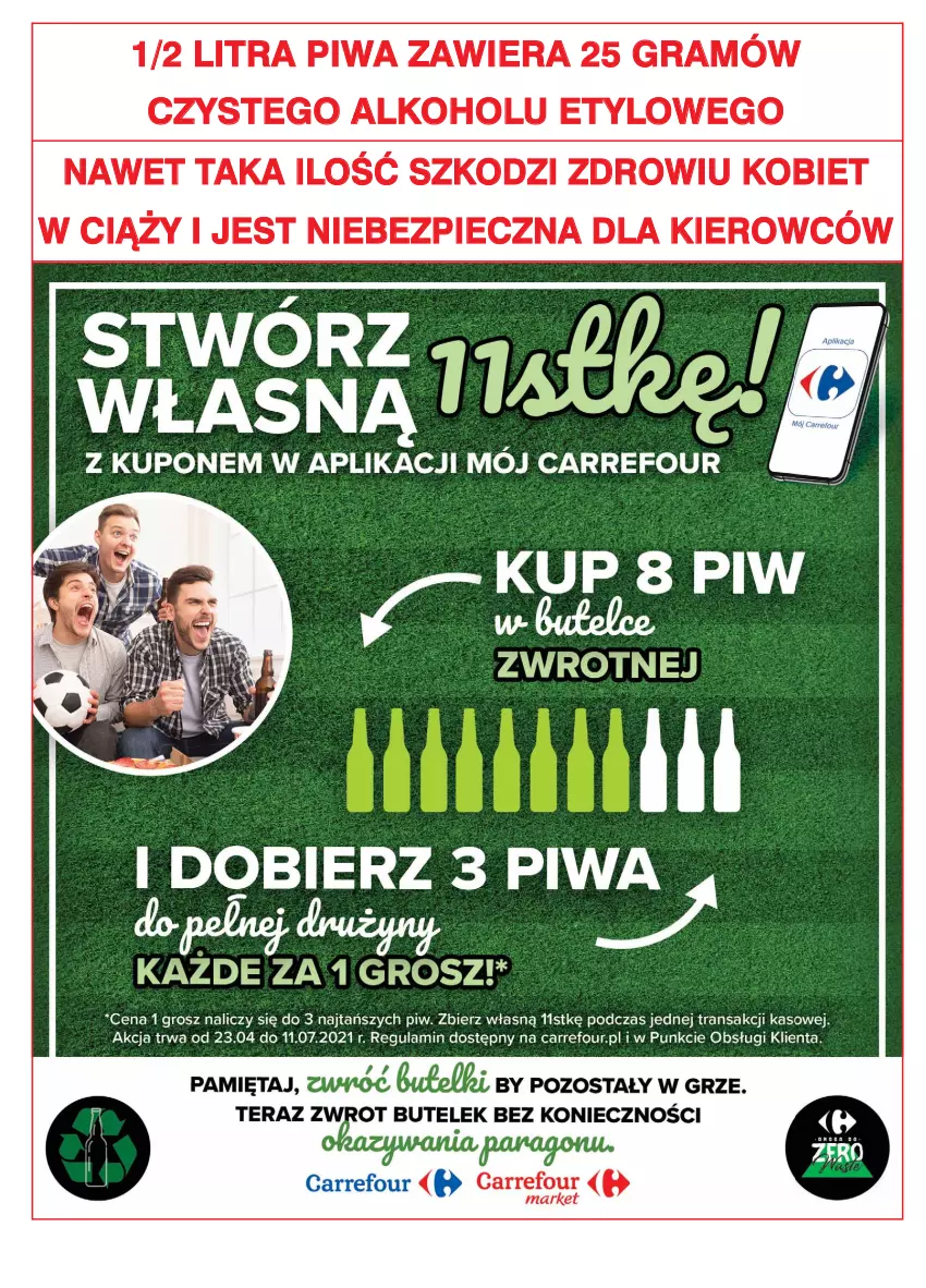 Gazetka promocyjna Carrefour - Gazetka Market - ważna 03.05 do 15.05.2021 - strona 13 - produkty: Gra, Piec, Piwa