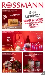 Gazetka promocyjna Rossmann - 16 Listopad - Gazetka - ważna od 30.11 do 30.11.2021 - strona 1 - produkty: Zestaw prezentowy, Top