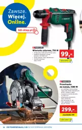 Gazetka promocyjna Lidl - KATALOG SKLEPU ONLINE - Gazetka - ważna od 28.02 do 28.02.2021 - strona 10 - produkty: Wiertarka, Przecinarka, Tarka, Wiertarka udarowa