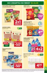 Gazetka promocyjna Stokrotka - Market - Gazetka - ważna od 24.09 do 24.09.2025 - strona 3 - produkty: Kurczak, Torebka, Cheetos, Warzywa, Por, Gra, Zupa, Parówki, Chipsy, Chrupki, Oshee, Owoce, Kubek, Lay’s, Napój, Olej, Mięso, Knorr, Wkład olejowy, Lisner