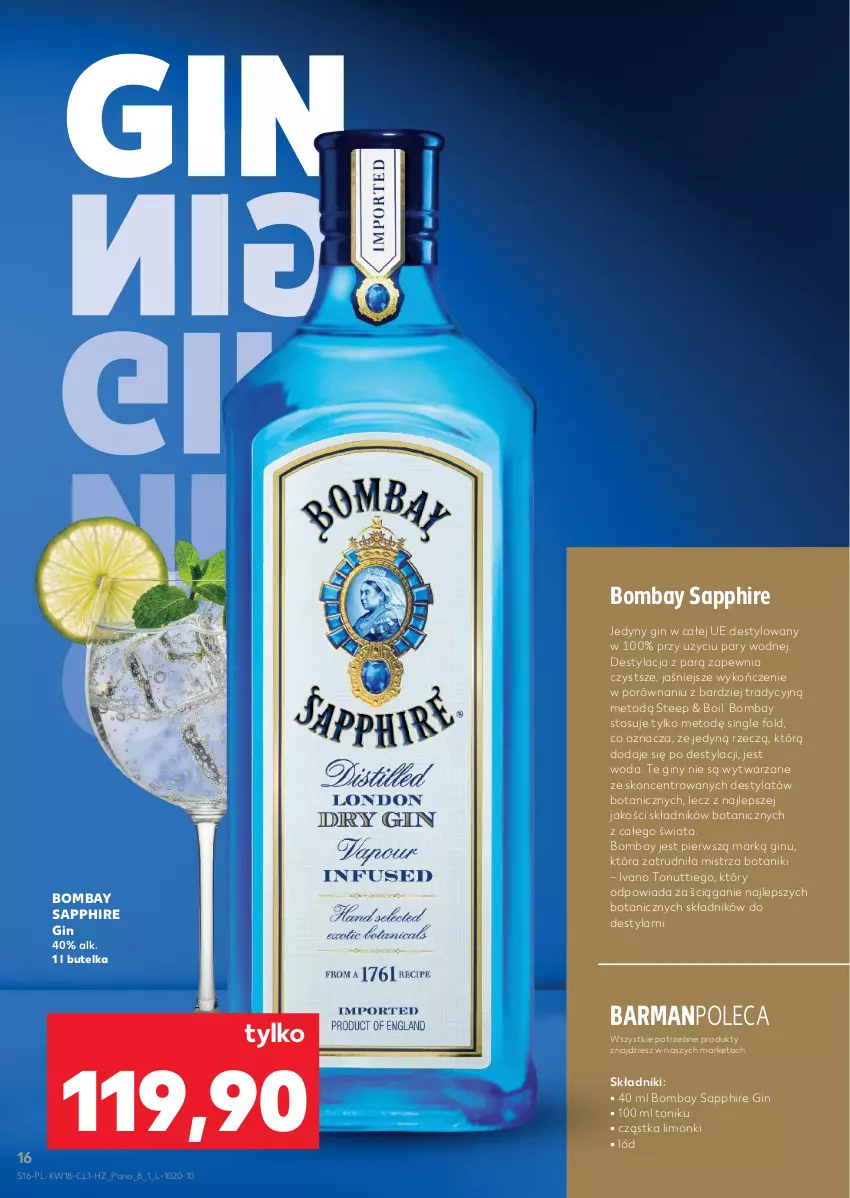 Gazetka promocyjna Kaufland - Barek Kauflandu - ważna 29.04 do 13.05.2026 - strona 16 - produkty: Gin, Por, Tonik, Woda