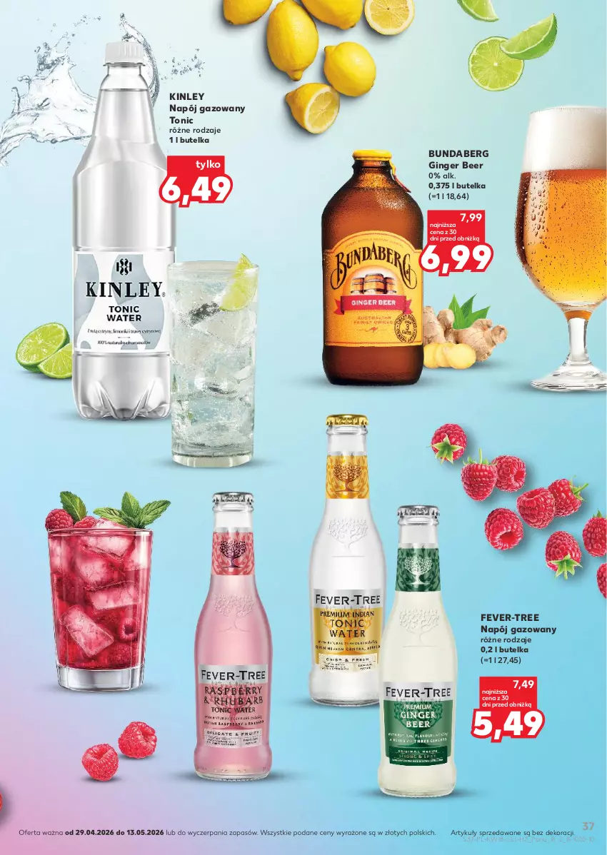 Gazetka promocyjna Kaufland - Barek Kauflandu - ważna 29.04 do 13.05.2026 - strona 37 - produkty: Gin, Napój, Napój gazowany