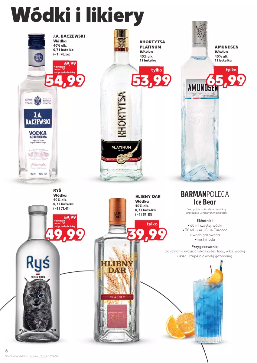 Gazetka promocyjna Kaufland - Barek Kauflandu - ważna 29.04 do 13.05.2026 - strona 6 - produkty: Amundsen, Lanki, Likier, Stek, Woda, Woda gazowana, Wódka