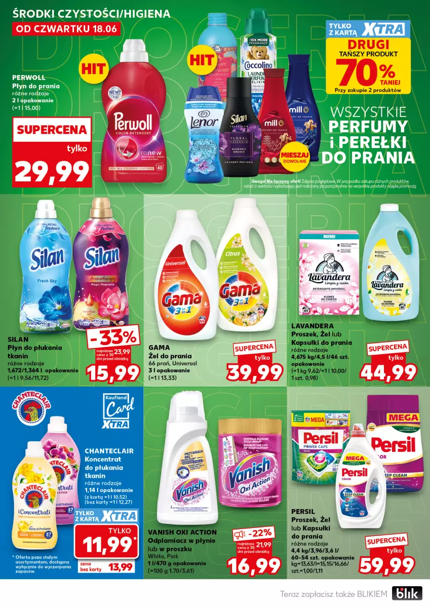 Gazetka promocyjna Kaufland - Mocny Start - ważna 22.06 do 24.06.2026 - strona 26 - produkty: Kapsułki do prania, Persil, Płyn do płukania