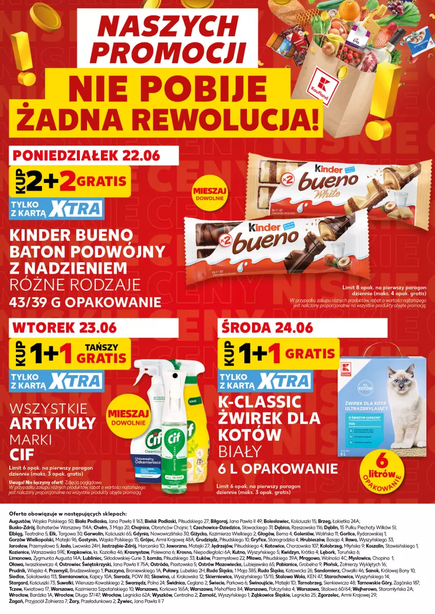 Gazetka promocyjna Kaufland - Mocny Start - ważna 22.06 do 24.06.2026 - strona 32 - produkty: BIC, Gry, Kosz, LANA, Odkamieniacz, Piast, Piec, Podlaski, Sok, Szal, Wino