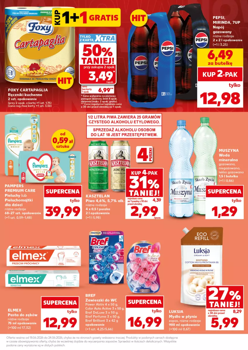 Gazetka promocyjna Kaufland - Mocny Start - ważna 22.06 do 24.06.2026 - strona 9 - produkty: Gra, Mydło, Mydło w płynie, Napój, Napój gazowany, Top