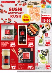 Gazetka promocyjna Kaufland - Mocny Start - Gazetka - ważna od 24.06 do 24.06.2026 - strona 22 - produkty: Ryż do sushi, Ser, Ryż, Ocet ryżowy, Tran, Sushi, Krewetki, Gosh, Ocet, Fa