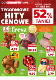 Gazetka promocyjna Kaufland - Mocny Start - Gazetka - ważna od 24.06 do 24.06.2026 - strona 6 - produkty: Piec, Rycki Edam, Warzywa, Ser, Gra, Brit, Laur, Edam, Pieczywo, Owoce, Pomidory, Mięso