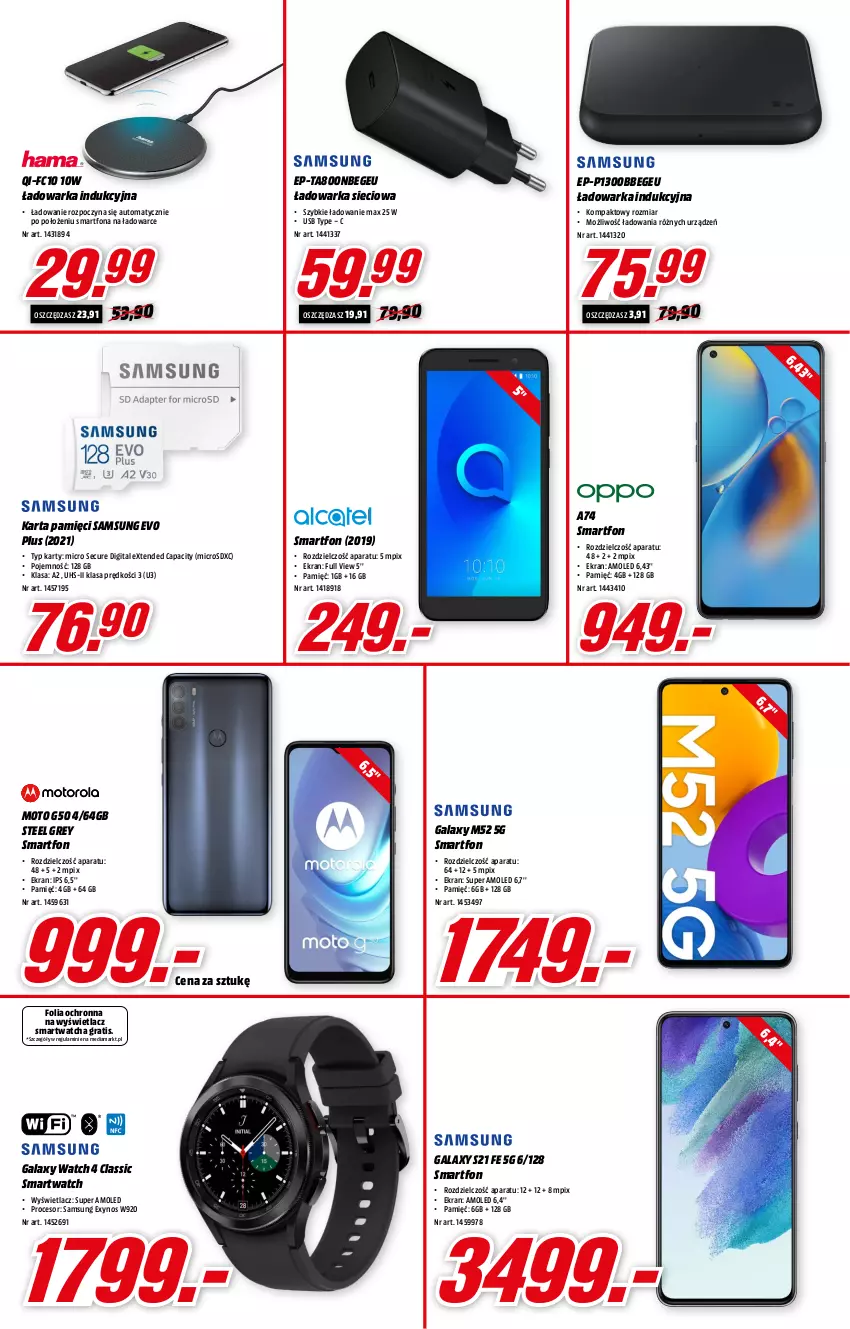 Gazetka promocyjna Media Markt - Gazetka Media Markt - ważna 25.01 do 01.02.2022 - strona 2 - produkty: Amol, Gala, Gra, Karta pamięci, Procesor, Samsung, Smartfon, Smartwatch, Warka