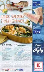 Gazetka promocyjna Kaufland - RYBY - Gazetka - ważna od 16.03 do 16.03.2022 - strona 2 - produkty: Piec, Torebka, Sos, Sól, Ryż, Por, Pietruszka, Cytryny, Tusz, Pieprz, Zapiekanka, Piekarnik, Dorsz, Wagi, Orka, Szpinak, Fa