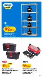 Gazetka promocyjna Castorama - Gazetka Castorama - Gazetka - ważna od 16.01 do 16.01.2022 - strona 27 - produkty: Top, Skrzynka narzędziowa, Organizer, Kosz, Regał, Regał metalowy