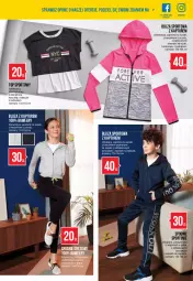 Gazetka promocyjna Pepco - Nowa Kolekcja FITness - Gazetka - ważna od 03.02 do 03.02.2021 - strona 3 - produkty: Top, Por, Kosz, O nas, Bluza z kapturem, Dres, Sport, Spodnie, Spodnie sportowe, Bluza, Spodnie dresowe, Fa
