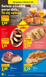 Gazetka promocyjna Lidl - Gazetka ważna od 9.04 do 11.04 - Gazetka - ważna od 11.04 do 11.04.2026 - strona 34 - produkty: Pączek, Por, Croissant, Mascarpone, Rogal