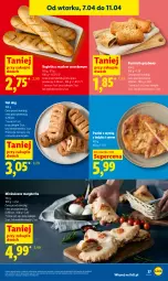 Gazetka promocyjna Lidl - Gazetka ważna od 9.04 do 11.04 - Gazetka - ważna od 11.04 do 11.04.2026 - strona 35 - produkty: Ser, Hot dog, Bagietka