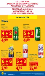 Gazetka promocyjna Lidl - Gazetka ważna od 9.04 do 11.04 - Gazetka - ważna od 11.04 do 11.04.2026 - strona 48 - produkty: Piwa, Gra, Heineken, Tyskie, Tatra, Lech Premium