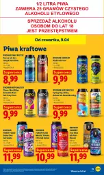 Gazetka promocyjna Lidl - Gazetka ważna od 9.04 do 11.04 - Gazetka - ważna od 11.04 do 11.04.2026 - strona 51 - produkty: Piwa, Smoothie