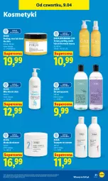 Gazetka promocyjna Lidl - Gazetka ważna od 9.04 do 11.04 - Gazetka - ważna od 11.04 do 11.04.2026 - strona 61 - produkty: Ser, Rum, Mus, Mleczko do ciała, Krem do ciała, Maska do włosów, Serum, Mleczko, Tonik, Szampon, Ziaja, Peeling, Maska