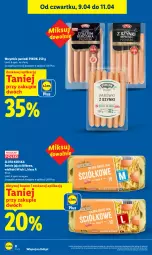 Gazetka promocyjna Lidl - Gazetka ważna od 9.04 do 11.04 - Gazetka - ważna od 11.04 do 11.04.2026 - strona 8 - produkty: Jaja, Parówki, Persil, PIKOK