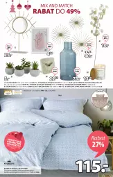 Gazetka promocyjna Jysk - Oferta tygodnia - Gazetka - ważna od 14.12 do 14.12.2021 - strona 17 - produkty: Sok, Gra, Pościel, Wazon, Ramka, Zegar, Roślina sztuczna, Komplet pościeli, Lustro