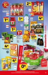 Gazetka promocyjna Topaz - Gazetka - Gazetka - ważna od 07.07 do 07.07.2021 - strona 13 - produkty: BelVita, Makaron, Ciastka, Corn flakes, Top, Sos, Sok, Sos sojowy, Galaretka, Delecta, Gala, Kamis, Ocet