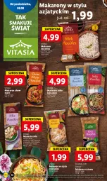 Gazetka promocyjna Lidl - GAZETKA - Gazetka - ważna od 10.08 do 10.08.2022 - strona 18 - produkty: Makaron, Ryż, Makaron ryżowy