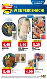 Gazetka promocyjna Lidl - GAZETKA - Gazetka - ważna od 10.08 do 10.08.2022 - strona 37 - produkty: Sos, Miruna, Burger, Krajanka śledziowa, Szpinak