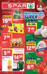 Gazetka promocyjna Spar - Spar - Gazetka - ważna od 06.12 do 06.12.2023 - strona 1 - produkty: Piwa, Ser, Gin, Gra, Kosz, Kalendarz