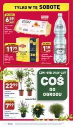 Gazetka promocyjna Aldi - Zaplanuj zakupy wcześniej - Gazetka - ważna od 02.07 do 02.07.2022 - strona 2 - produkty: Jaja, Herbata czarna, Lipton, Woda mineralna, Woda, Herbata, Cisowianka