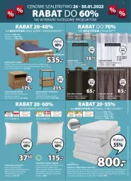 Gazetka promocyjna Jysk - Oferta tygodnia - Gazetka - ważna od 08.02 do 08.02.2022 - strona 4 - produkty: Materac sprężynowy, Sok, Gra, Stolik nocny, Rama, Stolik, Szal, Materac, Tera, Zasłona, Pasek, Wełna, Firana, Rama łóżka, Poduszka, Fa