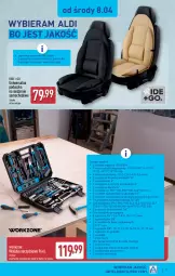Gazetka promocyjna Aldi - Artykuły przemysłowe i tekstylia - Gazetka - ważna od 11.04 do 11.04.2026 - strona 9 - produkty: Noż, Walizka, Taśma miernicza, Młotek, Szczypce, Młot, Garaż, Poduszka
