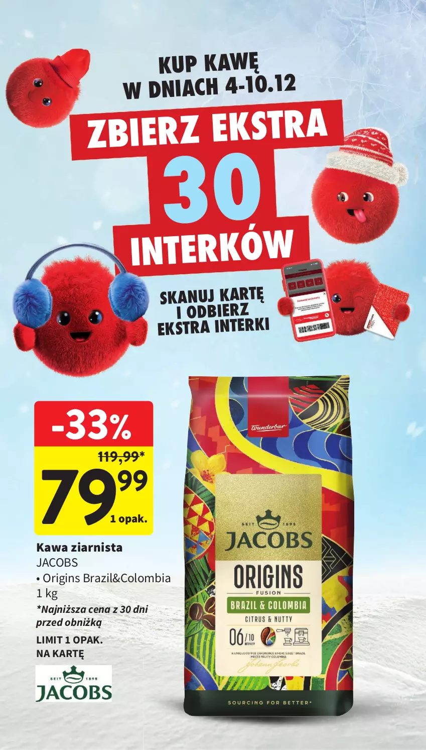 Gazetka promocyjna Intermarche - Gazeta promocyjna - ważna 04.12 do 10.12.2025 - strona 18 - produkty: Gin, Jacobs, Kawa, Kawa ziarnista