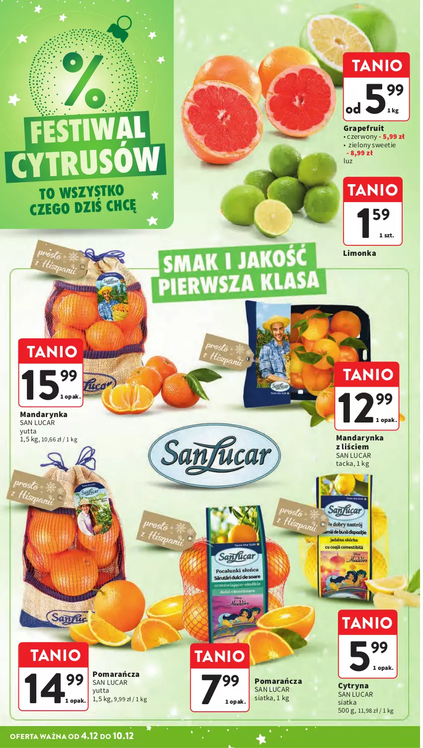 Gazetka promocyjna Intermarche - Gazeta promocyjna - ważna 04.12 do 10.12.2025 - strona 22 - produkty: Gra, Limonka, Siatka