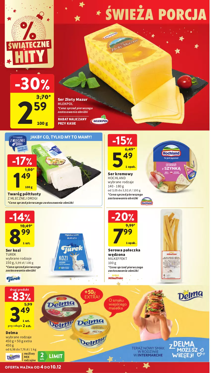 Gazetka promocyjna Intermarche - Gazeta promocyjna - ważna 04.12 do 10.12.2025 - strona 32 - produkty: Delma, Hochland
