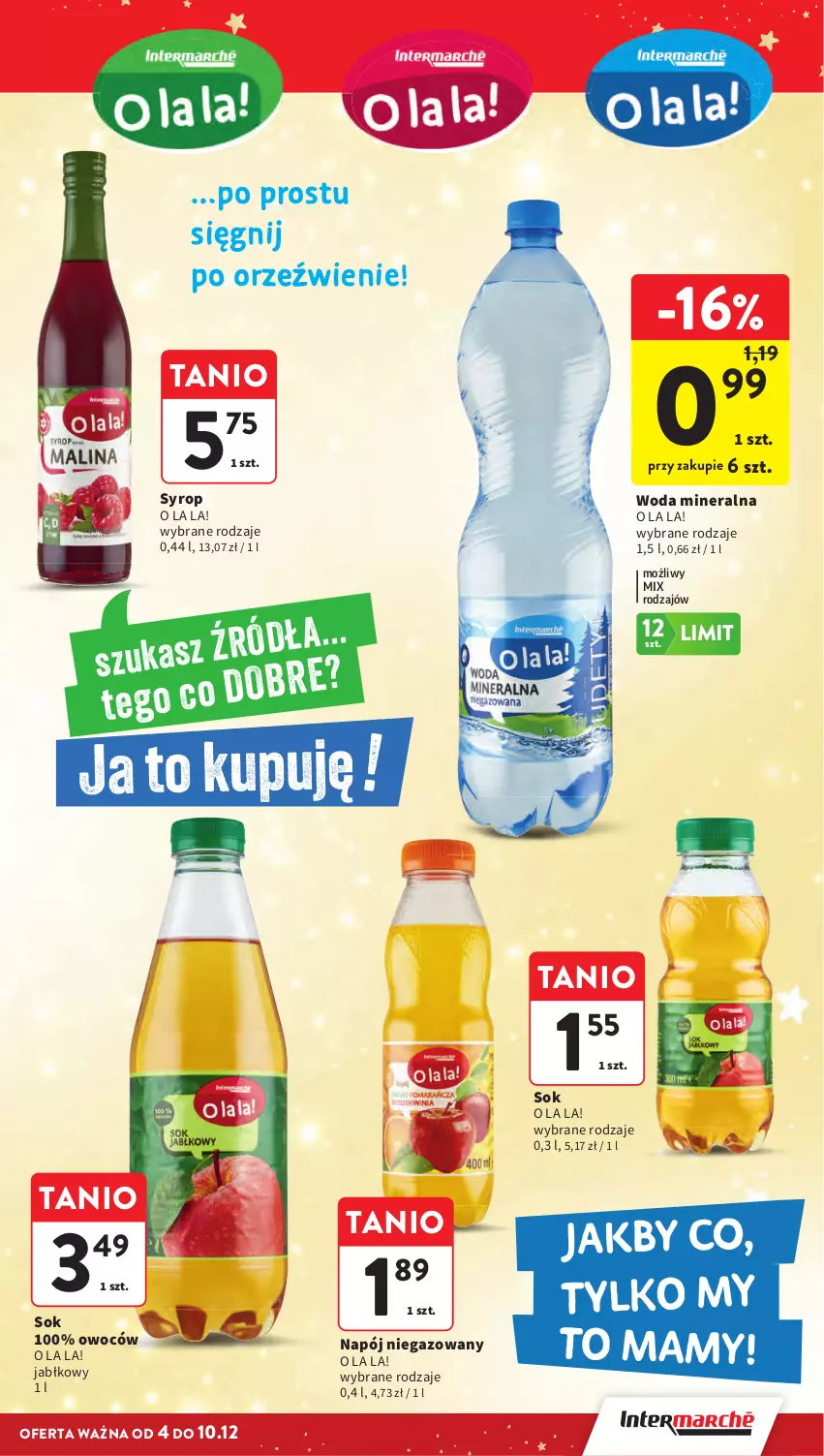 Gazetka promocyjna Intermarche - Gazeta promocyjna - ważna 04.12 do 10.12.2025 - strona 41 - produkty: Sok