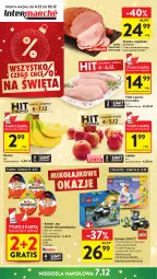 Gazetka promocyjna Intermarche - Gazeta promocyjna - Gazetka - ważna od 10.12 do 10.12.2025 - strona 1 - produkty: Kurczak, Gra, Filet z piersi kurczaka, Zabawka, LEGO, Szynka, Szynka cygańska, Olewnik, Jednorożec, Kinder