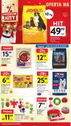 Gazetka promocyjna Intermarche - Gazeta promocyjna - Gazetka - ważna od 10.12 do 10.12.2025 - strona 56 - produkty: Kurczak, Ser, Pur, Purina, Zabawka, Josera, Canaillou, Pedigree, Butcher's, Fa