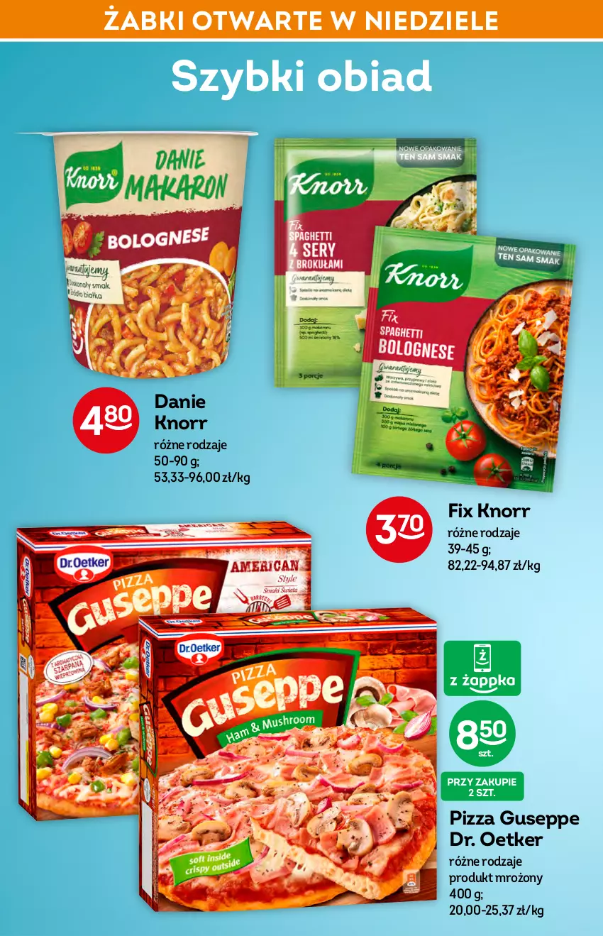 Gazetka promocyjna Żabka - ważna 23.03 do 29.03.2022 - strona 32 - produkty: Dr. Oetker, Knorr, Pizza