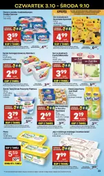 Gazetka promocyjna Delikatesy Centrum - NOWA GAZETKA Delikatesy Centrum od 3 października! 3-9.10.2024 - Gazetka - ważna od 09.10 do 09.10.2024 - strona 23 - produkty: Ser, Rum, Gra, Danone, Favita, Piątnica, Jaja, Jogurt, Napój jogurtowy, Serek homogenizowany, Serek, Hochland, Deser, Twój Smak, Flora, Wagi, Napój, Jaja z wolnego wybiegu, Miecz, Szpinak, Fa